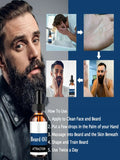 30ml Natural Effective Beard Growth Essential Oil Thicken More Beard Nourishing Liquid For Men Hair Loss Treatment Products