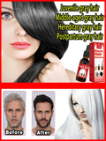 Hair Care Gray White Hair Treatment Serum Liquid White To Black Scalp Dry Damaged Beard Essential Oils Repair Nourish Product