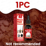 Hair Care Gray White Hair Treatment Serum Liquid White To Black Scalp Dry Damaged Beard Essential Oils Repair Nourish Product