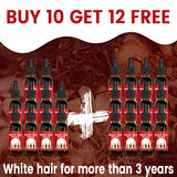 Hair Care Gray White Hair Treatment Serum Liquid White To Black Scalp Dry Damaged Beard Essential Oils Repair Nourish Product