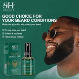 New 2023 Biotin Beard Oil For Men Natural Beard Hair Growth Essential Oil Tea Tree Beard Regrowth Treatment Oil Man Beard Care