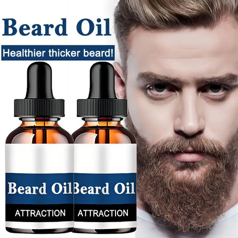 30ml Natural Effective Beard Growth Essential Oil Thicken More Beard Nourishing Liquid For Men Hair Loss Treatment Products